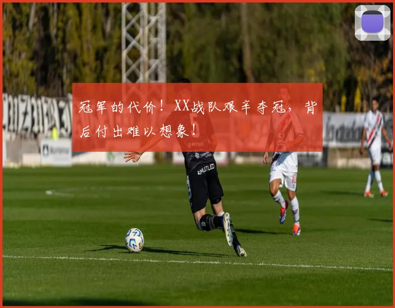 冠军的代价！XX战队艰辛夺冠，背后付出难以想象！